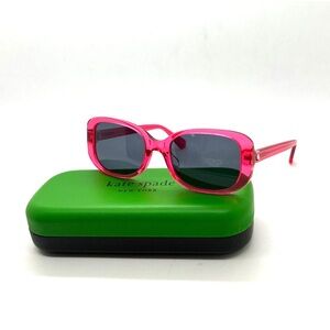 NWT Kate Spade DIONNA/S 35JIR CRYSTAL PINK Women’s Sunglasses